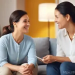 Home 10 가족상담사가 운영하는 블로그 성공 전략 - **Prompt 1: A Warm and Empathetic Family Consultation**
A female family consultant, in her late ...