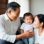 Home 9 가족상담사와 다양한 문화권의 가족 상담 - **Prompt: Family Harmony and Intergenerational Support**
A warm, inviting, and vibrant portrait ...