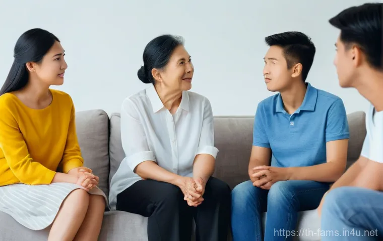 가족상담사와 다양한 문화권의 가족 상담 - **Prompt: Bridging the Generation Gap through Shared Activities**
    A lively and endearing scene s...